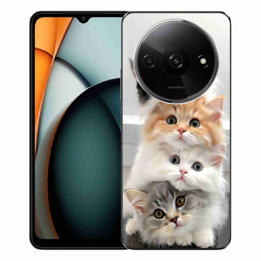 Gél borítás mmCase a Xiaomi Redmi A3-hoz - cat group