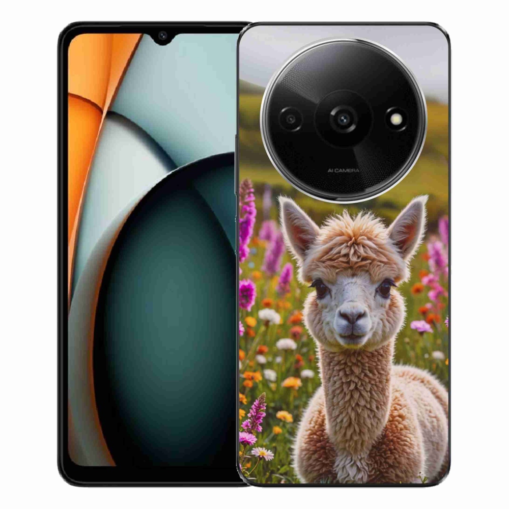 Gél borítás mmCase a Xiaomi Redmi A3-hoz - láma a réten