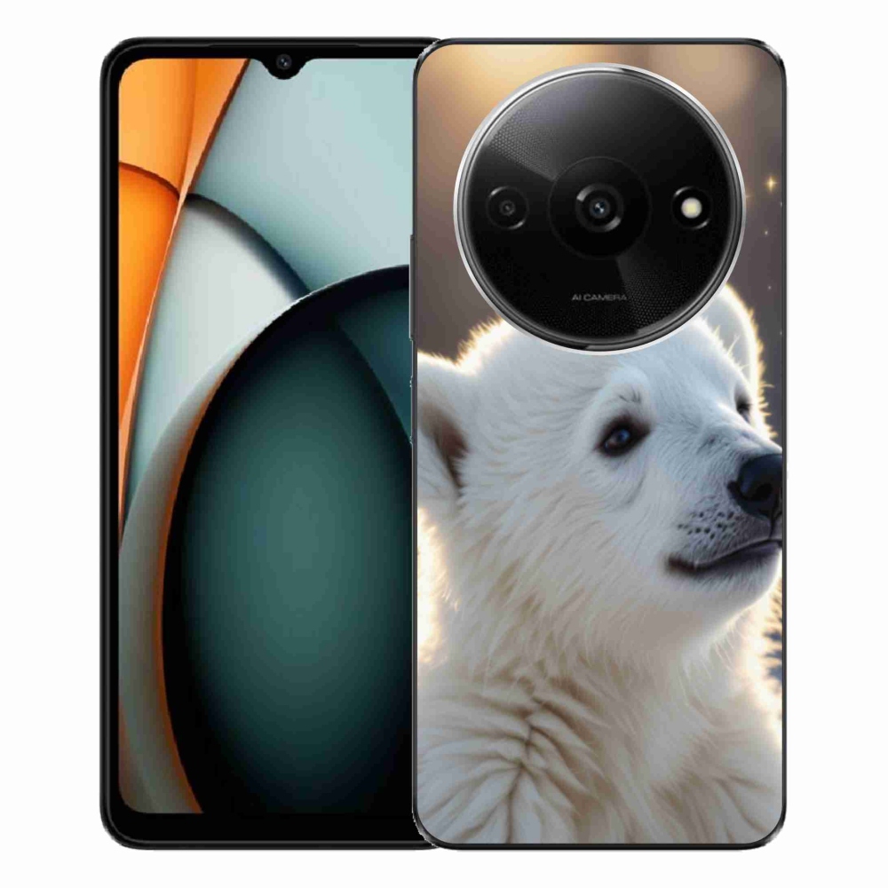 Gél borítás mmCase a Xiaomi Redmi A3-hoz - jegesmedve