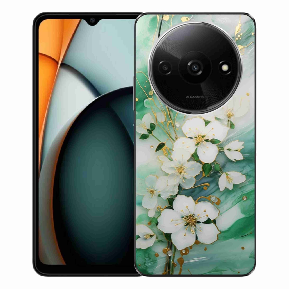Gél borítás mmCase a Xiaomi Redmi A3-hoz - finom virágok