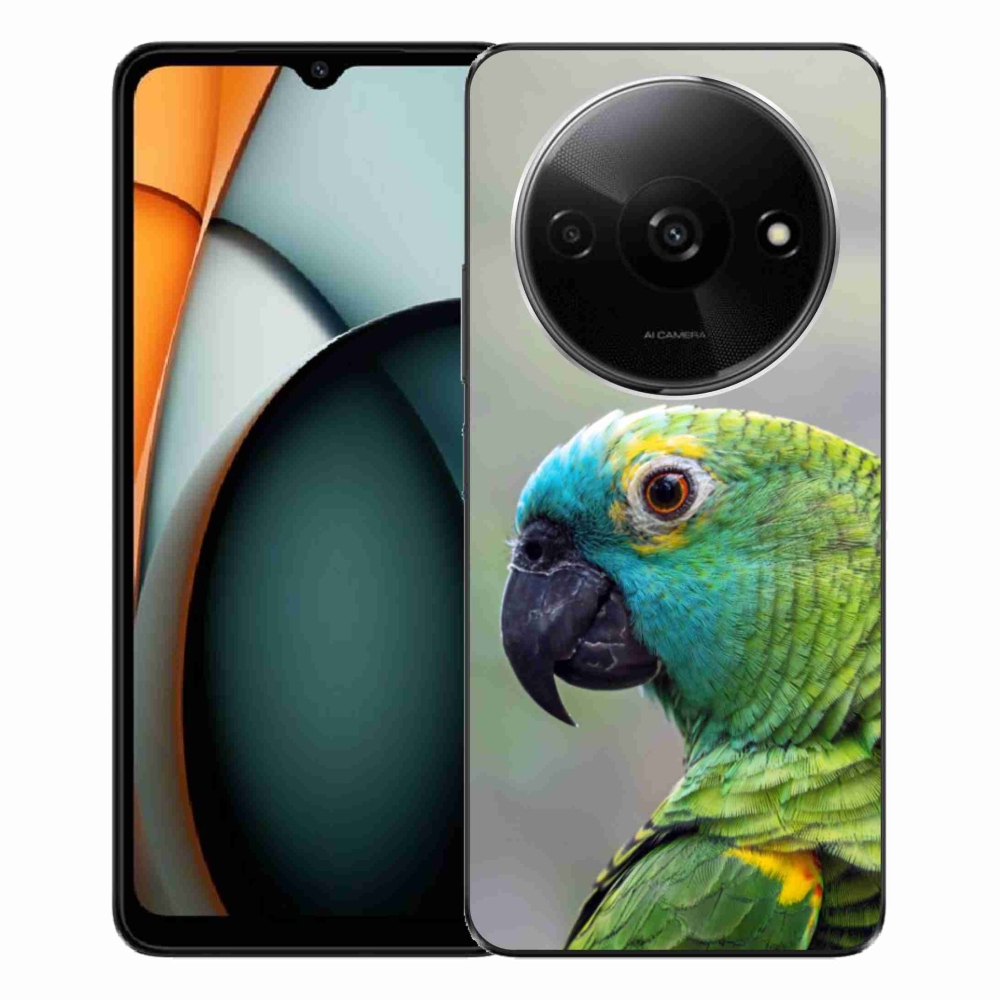 Gél borítás mmCase a Xiaomi Redmi A3-hoz - papagáj amazon
