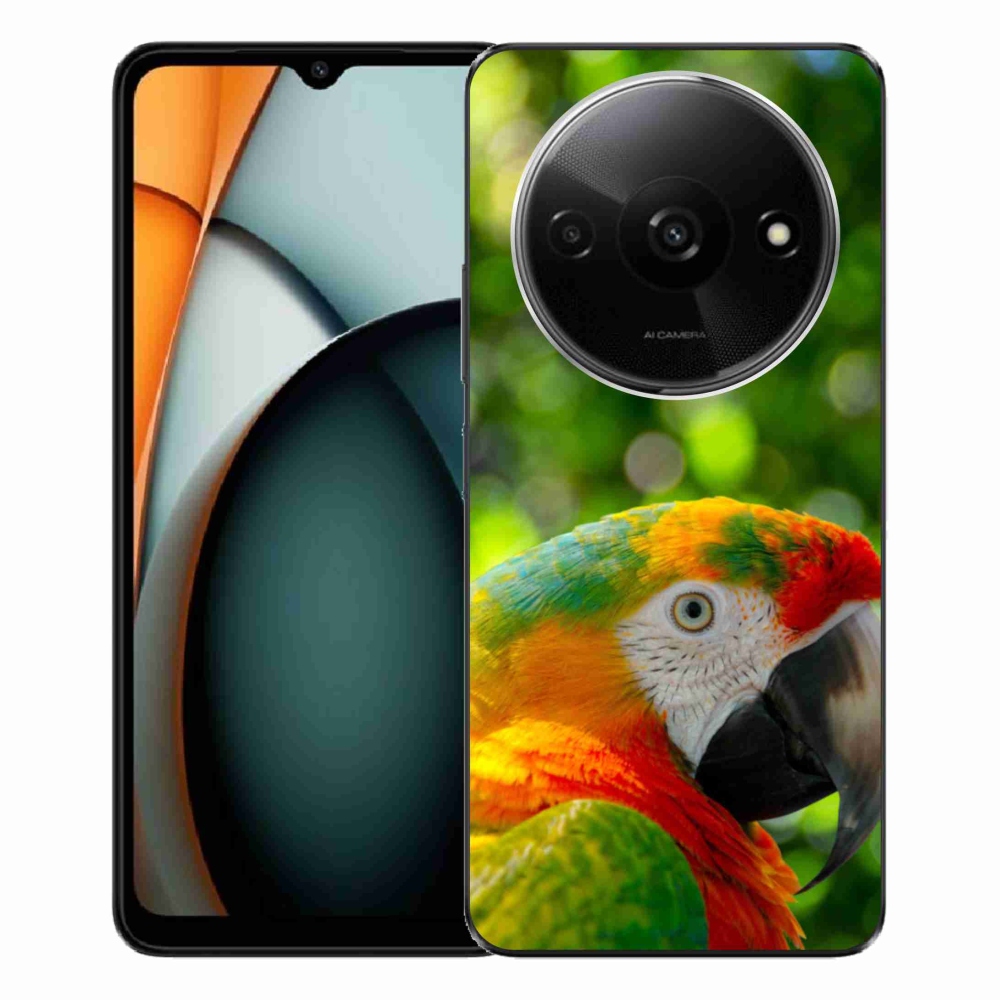 Gél borítás mmCase a Xiaomi Redmi A3-hoz - papagáj ara 3