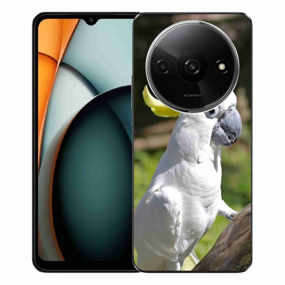 Gél borítás mmCase a Xiaomi Redmi A3-hoz - papagáj kakadu 2