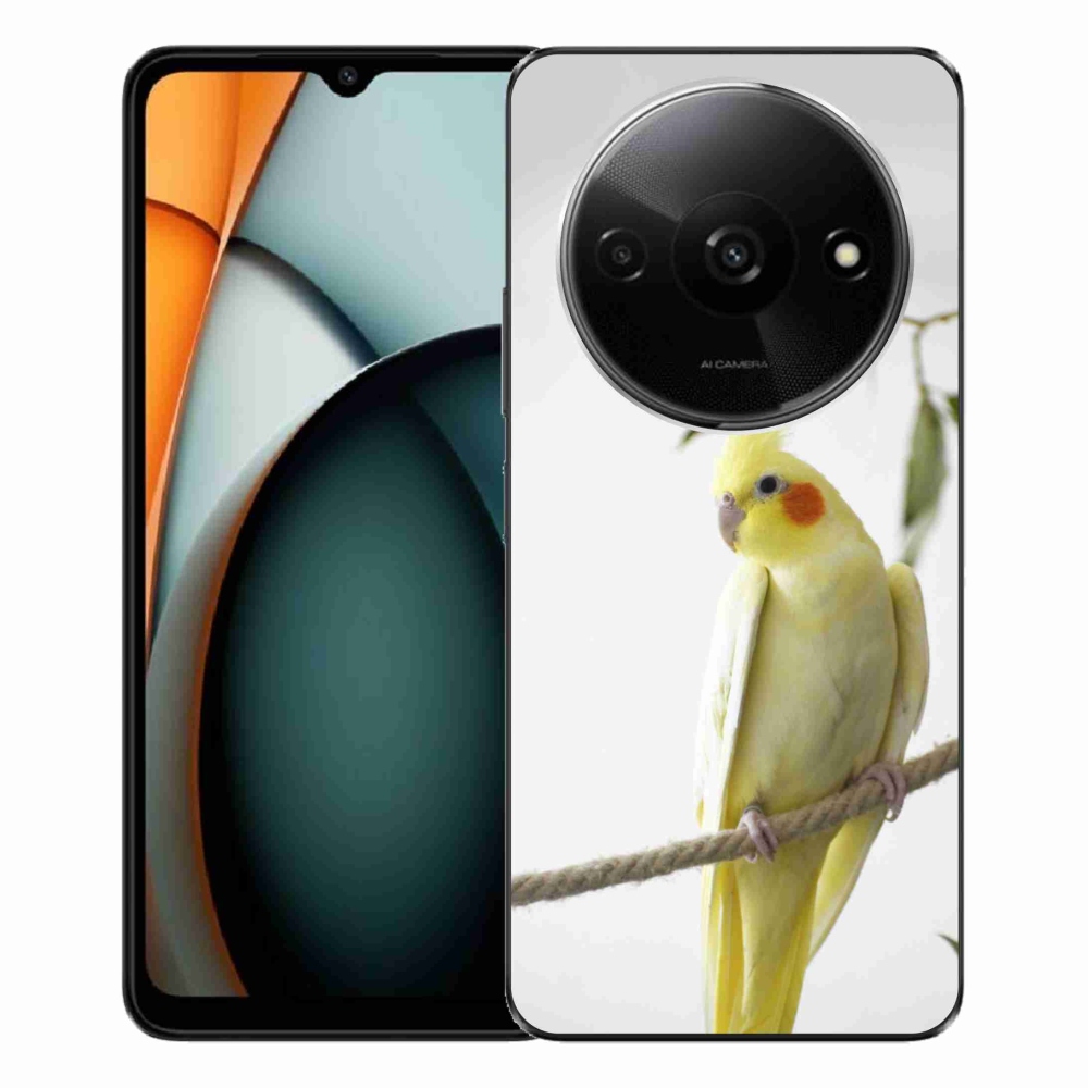 Gél borító mmCase for Xiaomi Redmi A3 - papagáj korela chocholatá