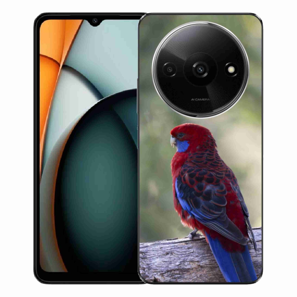 Gél borítás mmCase a Xiaomi Redmi A3-hoz - papagáj rosela