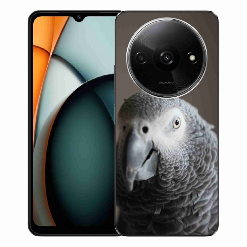 Gél borítás mmCase a Xiaomi Redmi A3-hoz - papagáj jacko 2