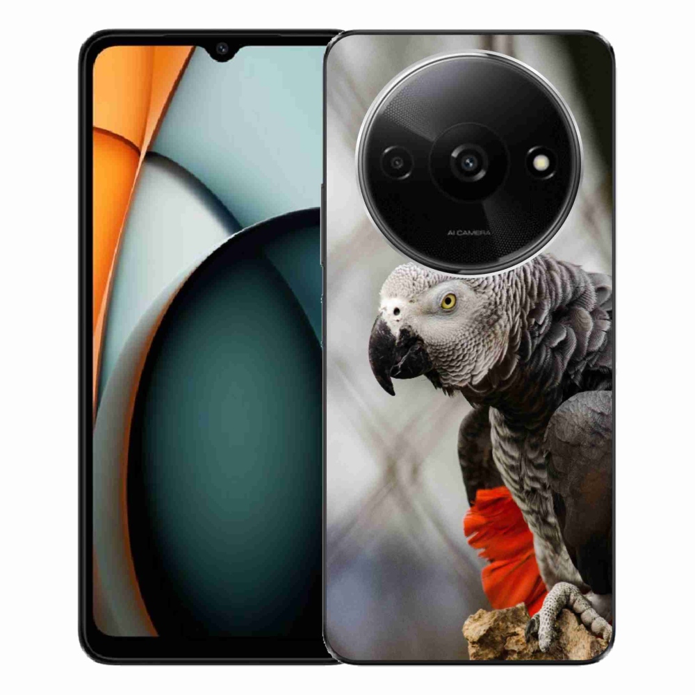Gél borítás mmCase a Xiaomi Redmi A3-hoz - papagáj jacko 3