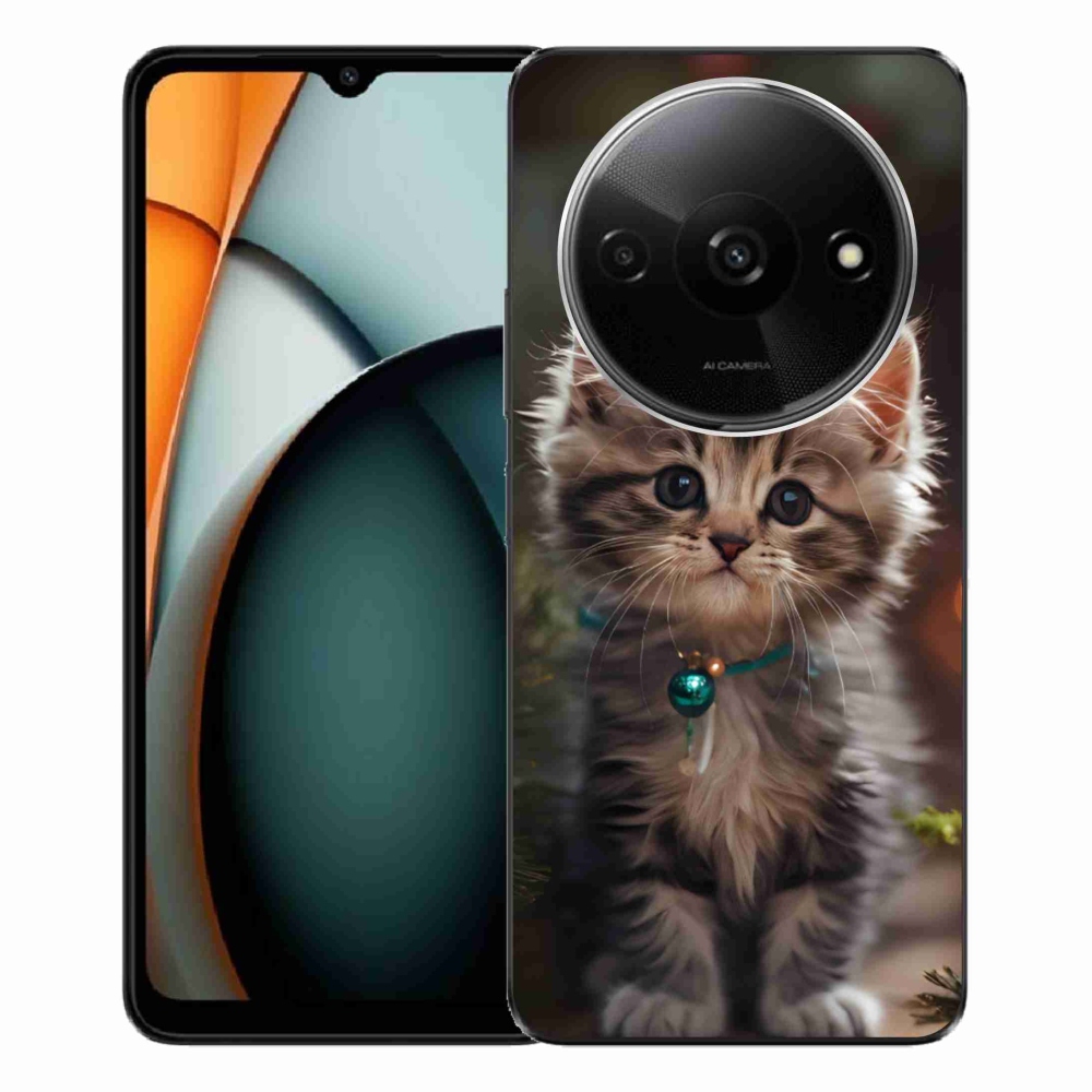 Gél borítás mmCase a Xiaomi Redmi A3-hoz - aranyos cica 11