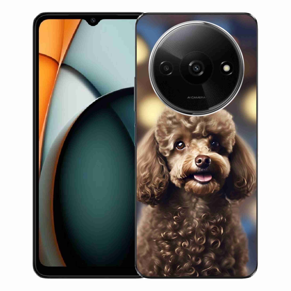 Gél borítás mmCase a Xiaomi Redmi A3-hoz - aranyos uszkár