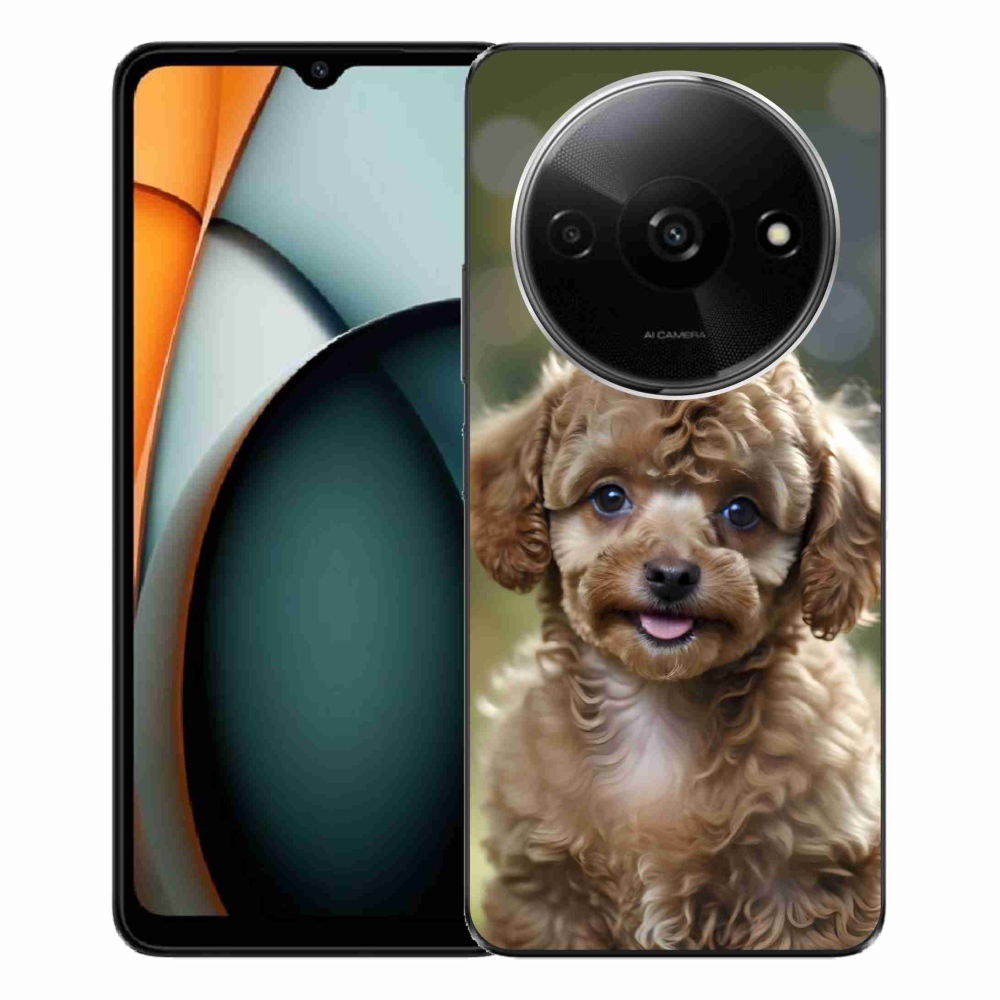 Gél borítás mmCase a Xiaomi Redmi A3-hoz - aranyos uszkár