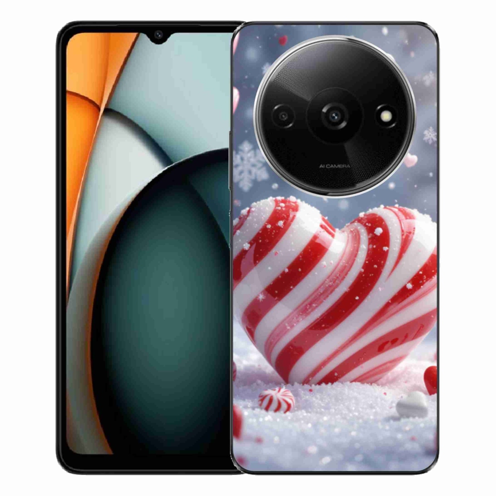 Gél borítás mmCase a Xiaomi Redmi A3-hoz - édes szív