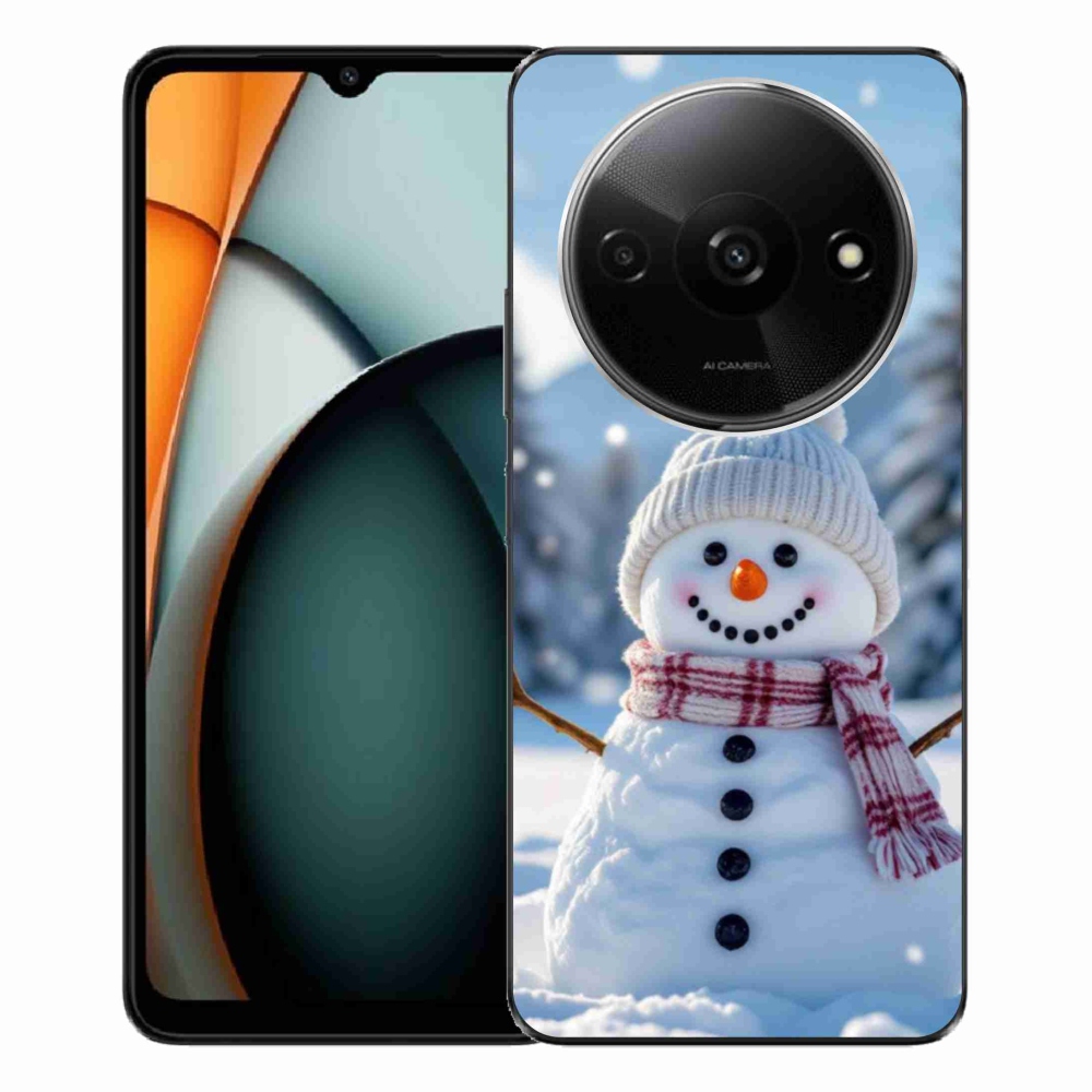 Gél borítás mmCase a Xiaomi Redmi A3-hoz - hóember 3