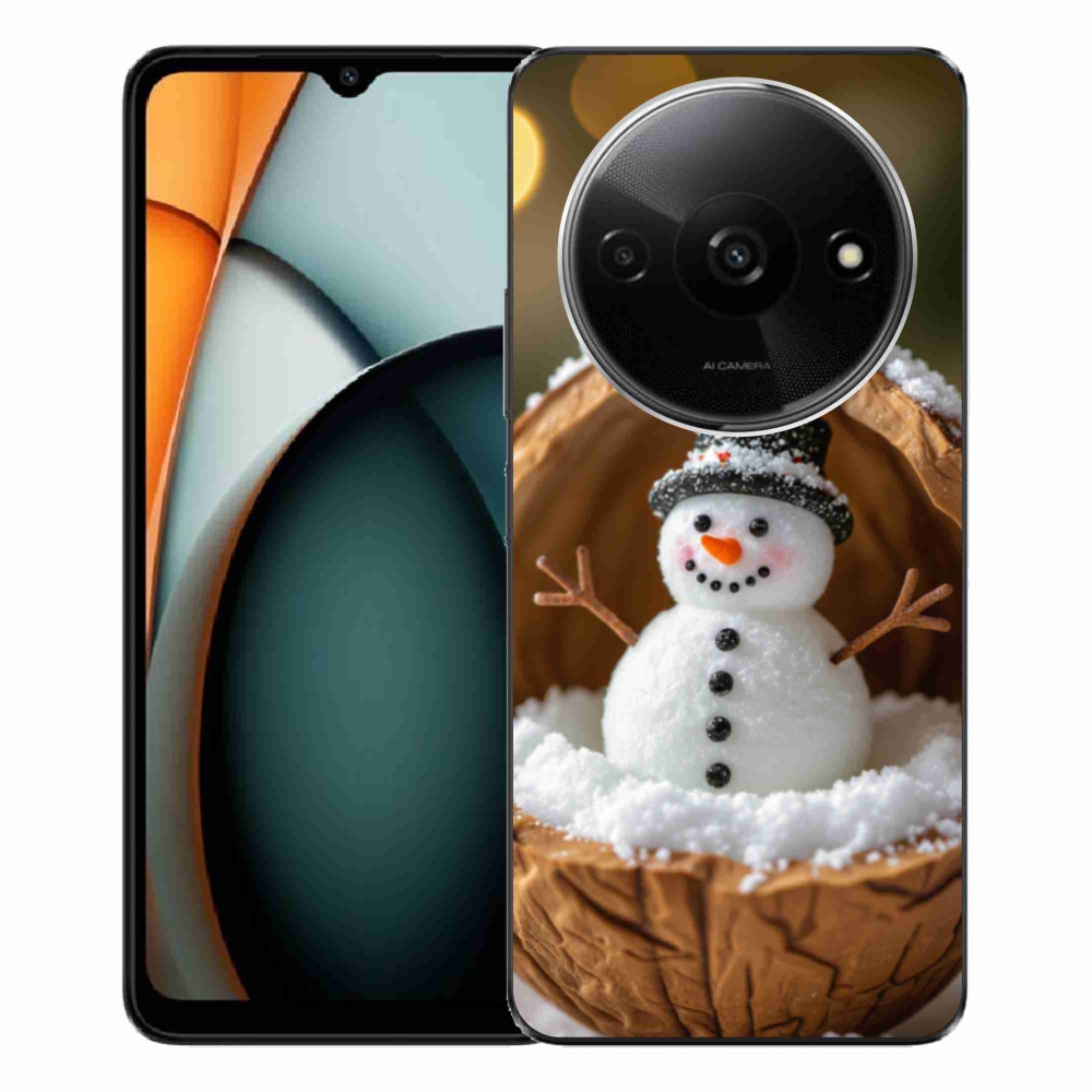 Gél borítás mmCase a Xiaomi Redmi A3-hoz - hóember 4