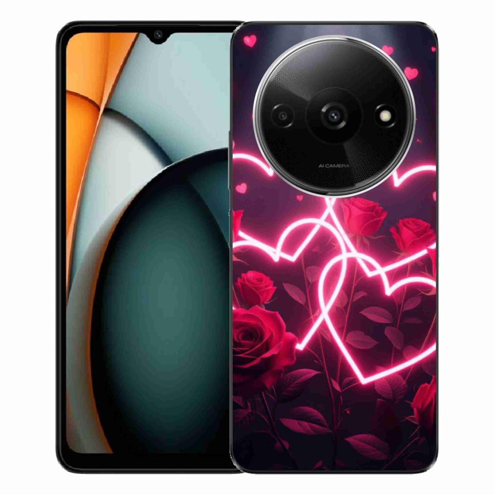 Gél borítás mmCase a Xiaomi Redmi A3-hoz - a szerelem szíve