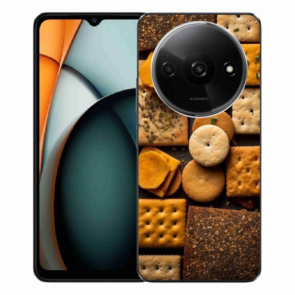 Gél borítás mmCase a Xiaomi Redmi A3-hoz - kekszek