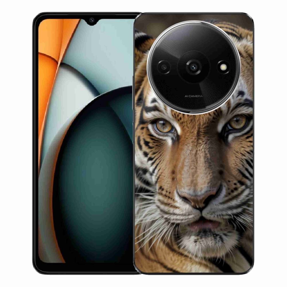 Gél borítás mmCase a Xiaomi Redmi A3-hoz - tigris nézet