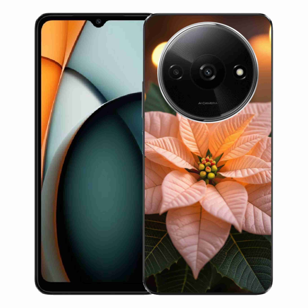 Gél borítás mmCase a Xiaomi Redmi A3-hoz - Karácsonyi csillag