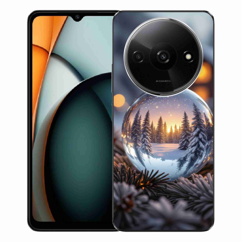Gél borítás mmCase a Xiaomi Redmi A3-hoz - karácsonyi dekoráció