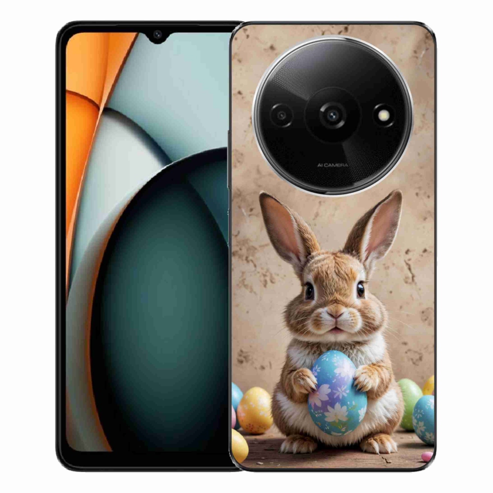 Gél borítás mmCase a Xiaomi Redmi A3-hoz - Húsvéti nyuszi