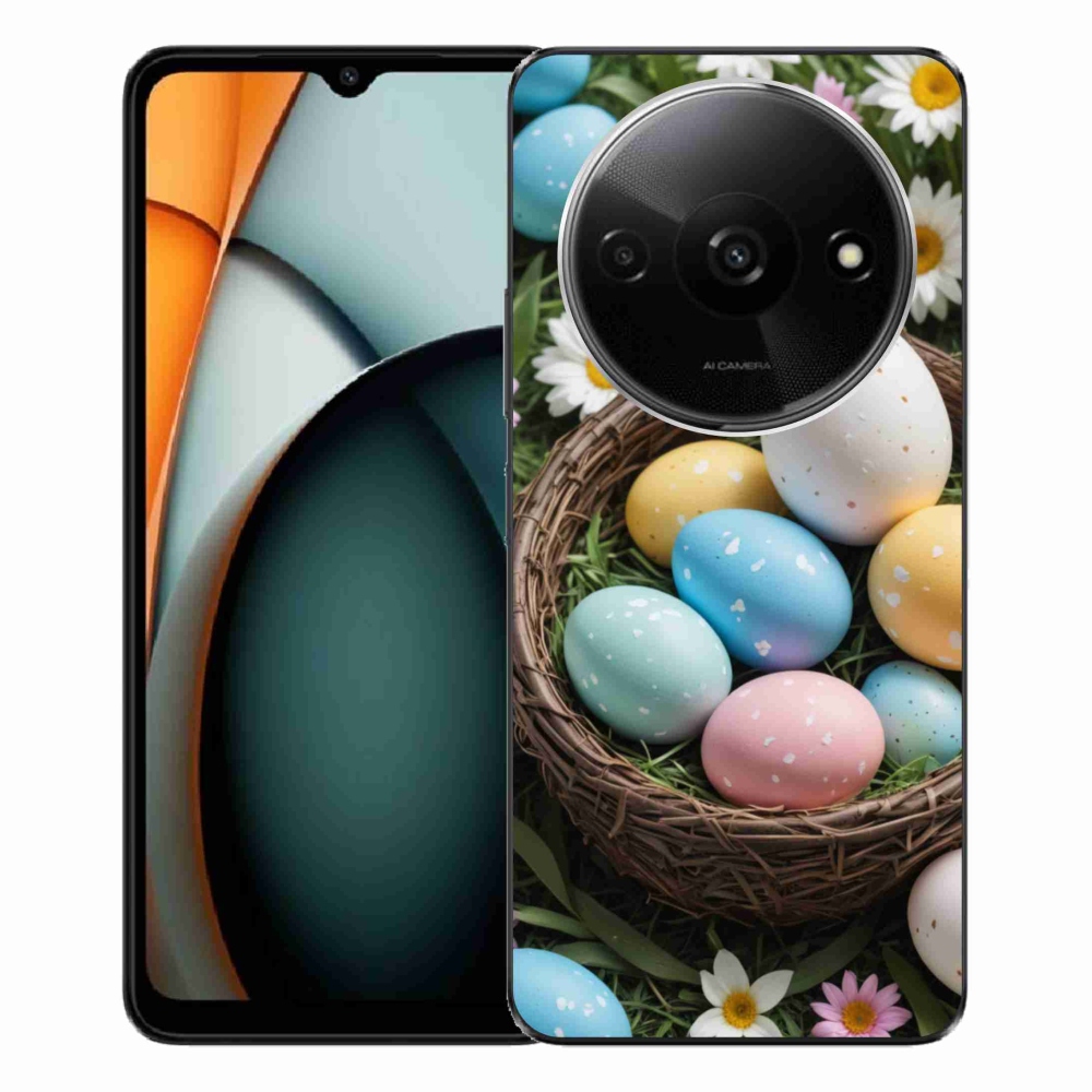 Gél borítás mmCase a Xiaomi Redmi A3-hoz - Húsvéti tojások 2