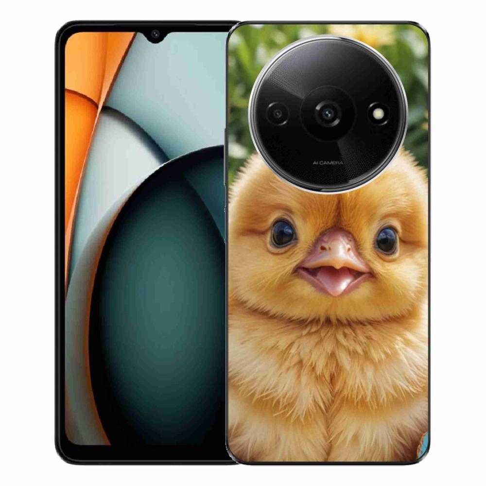 Gél borítás mmCase a Xiaomi Redmi A3-hoz - boldog csaj