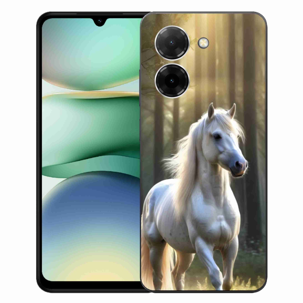 Gél borítás mmCase a Xiaomi Redmi A5 (171.7x77.8x8.3mm) - fehér ló 3