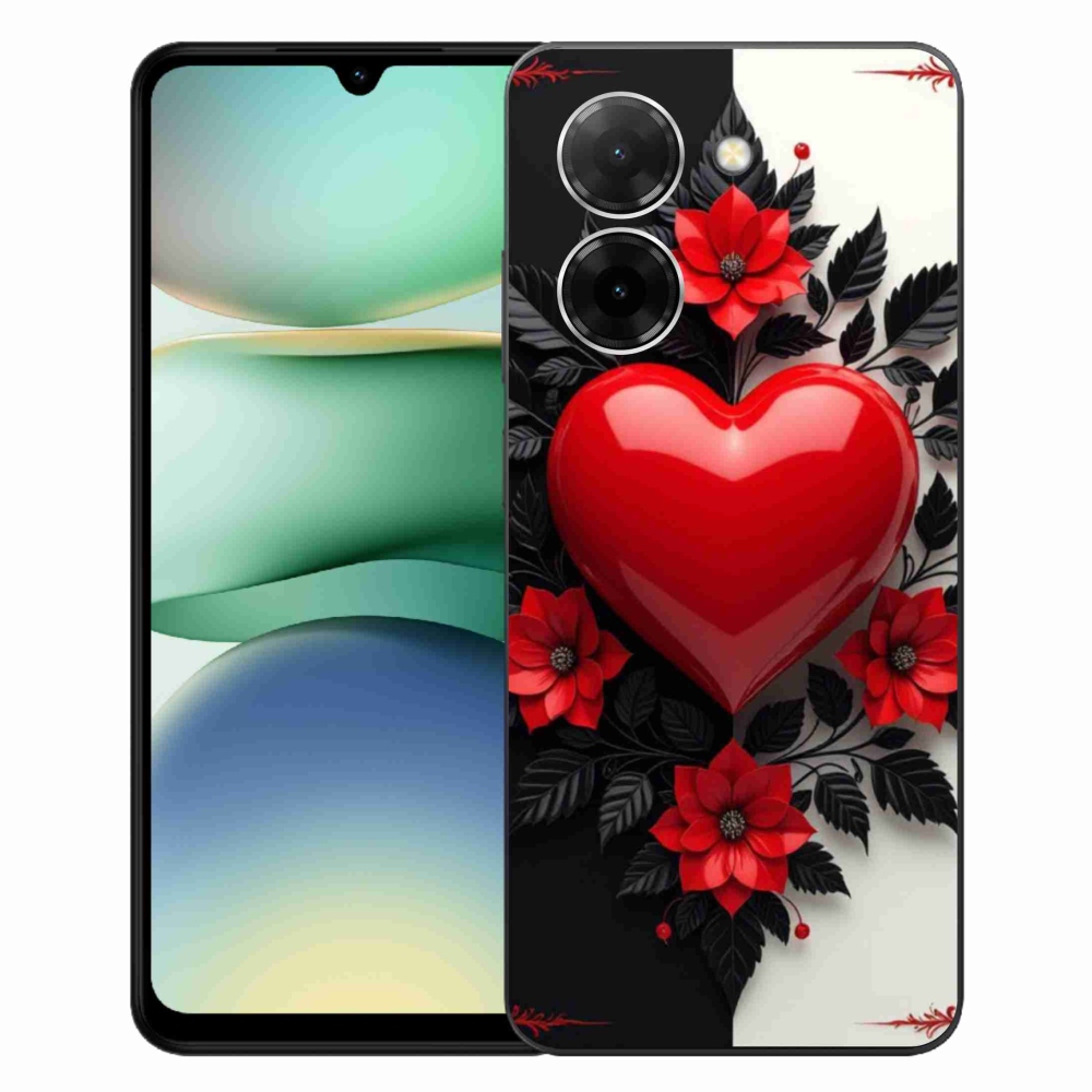 Gél borítás mmCase a Xiaomi Redmi A5 (171.7x77.8x8.3mm) - piros szív