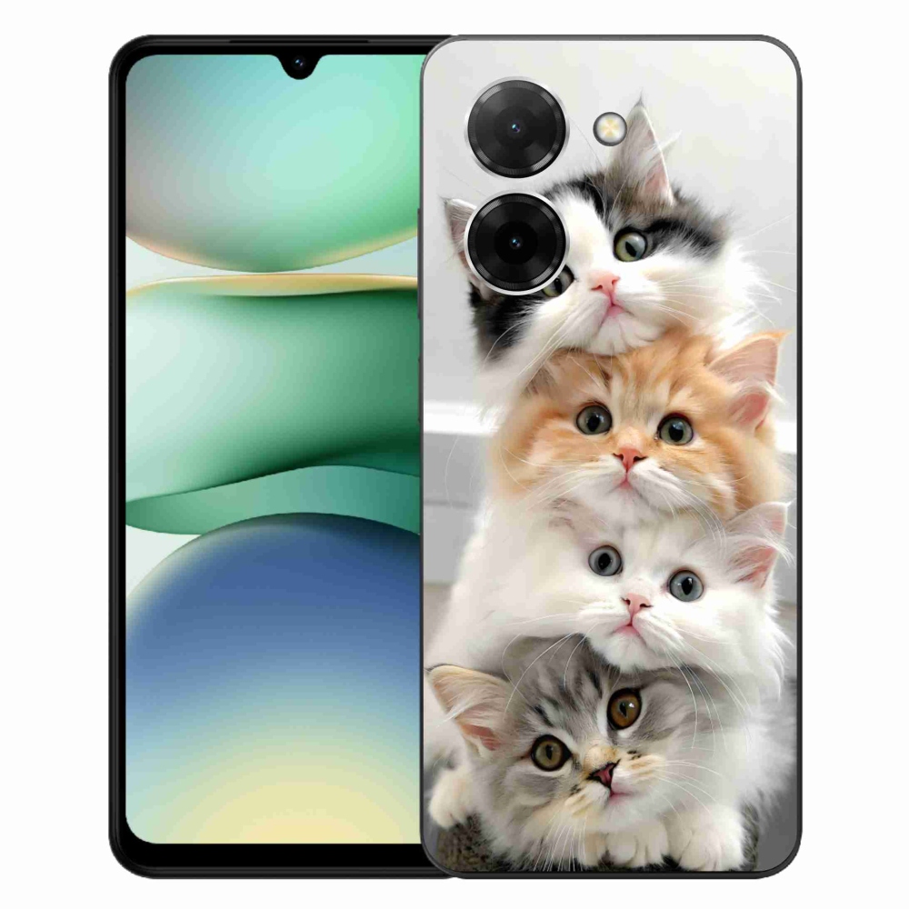 Gél borító mmCase a Xiaomi Redmi A5 (171.7x77.8x8.3mm) - macska csokorhoz