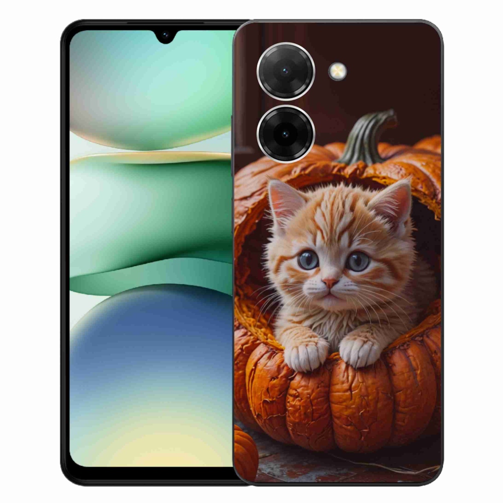 Gél borítás mmCase a Xiaomi Redmi A5 (171.7x77.8x8.3mm) - cica és tök 2