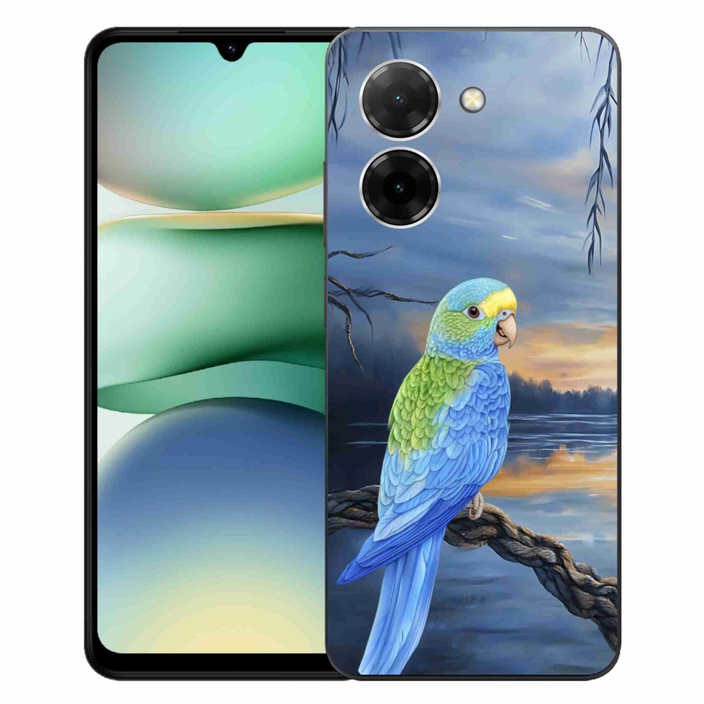 Gél borítás mmCase a Xiaomi Redmi A5 (171.7x77.8x8.3mm) - kék papagájhoz