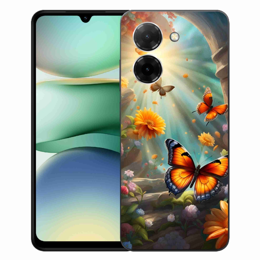 Gél borítás mmCase a Xiaomi Redmi A5 (171.7x77.8x8.3mm) - pillangó kert 2