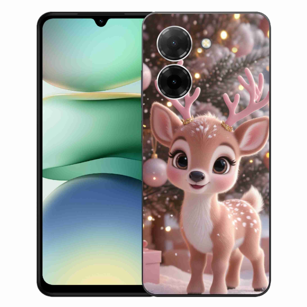 Gél borítás mmCase a Xiaomi Redmi A5 (171.7x77.8x8.3mm) - aranyos rénszarvashoz