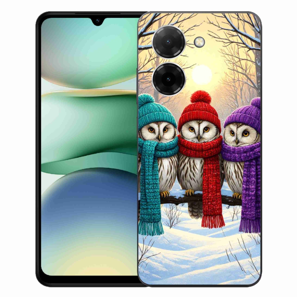 Gél borítás mmCase a Xiaomi Redmi A5 (171.7x77.8x8.3mm) - bagoly barátok