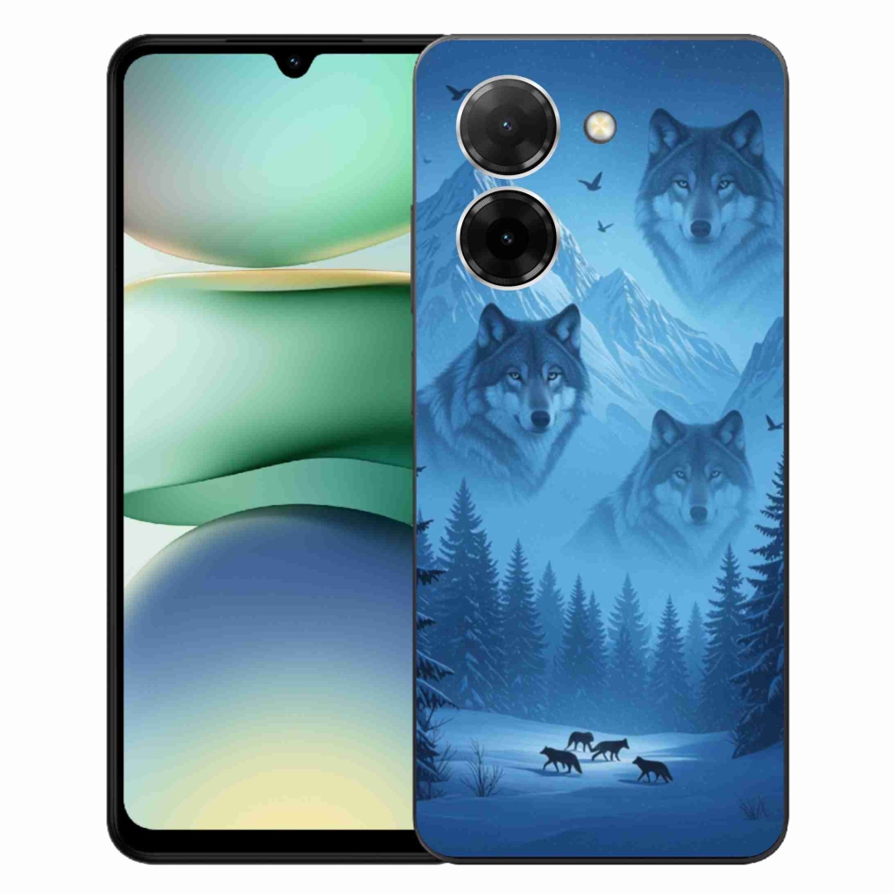 Gél borítás mmCase a Xiaomi Redmi A5 (171.7x77.8x8.3mm) - farkas csomaghoz