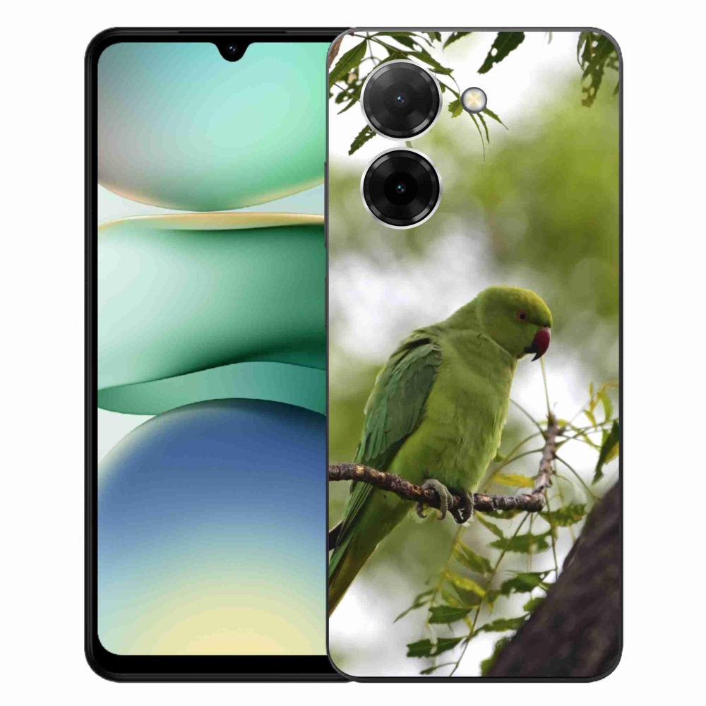 Gél borítás mmCase a Xiaomi Redmi A5 (171.7x77.8x8.3mm) - zöld papagájhoz