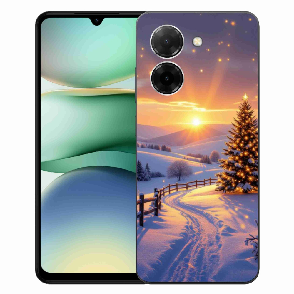 Gél borító mmCase a Xiaomi Redmi A5 (171.7x77.8x8.3mm) - téli tájképhez