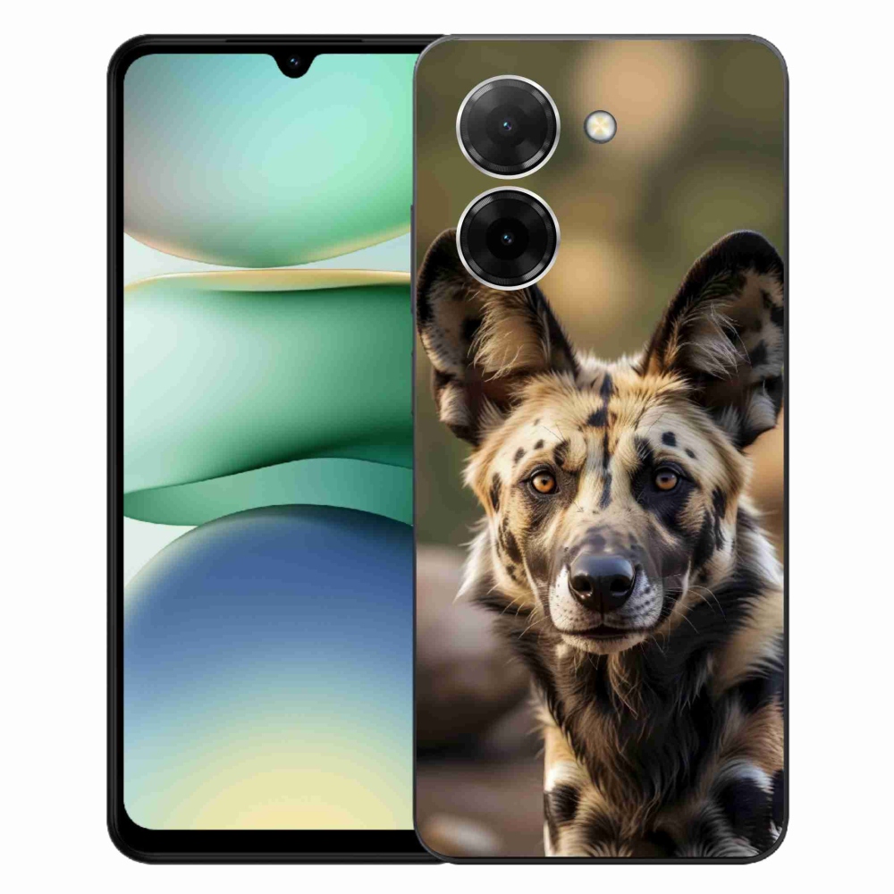 Gél borítás mmCase a Xiaomi Redmi A5 171mm - afrikai vadkutya számára