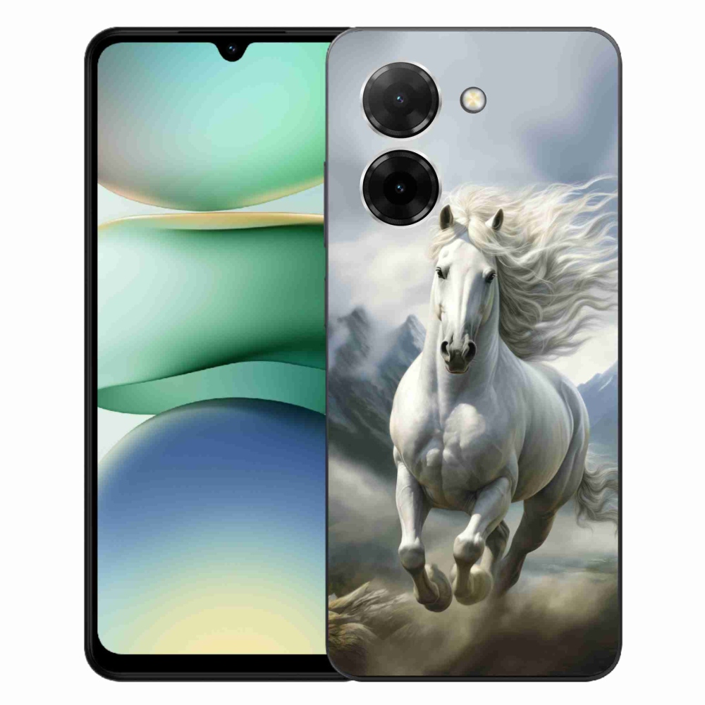 Gél borító mmCase a Xiaomi Redmi A5 171mm - futó fehér ló 3