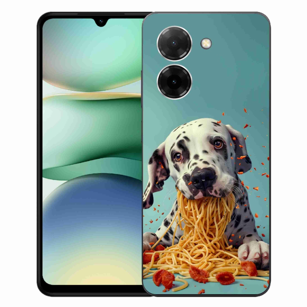 Gél borítás mmCase a Xiaomi Redmi A5 171mm - dalmatin és spagetti számára