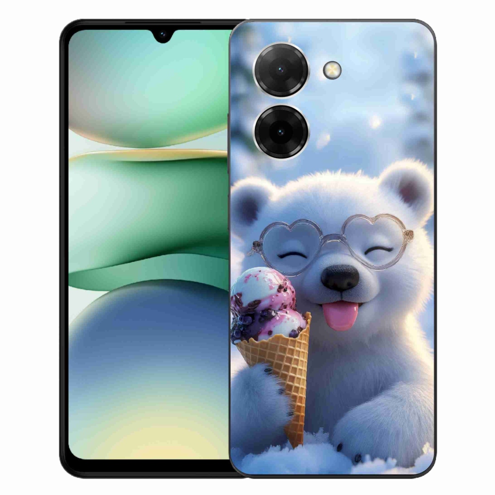 Gél borítás mmCase a Xiaomi Redmi A5 171mm-en - mackó fagylalttal