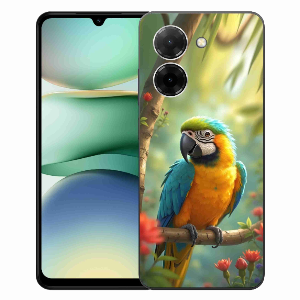 Gél borító mmCase a Xiaomi Redmi A5 171mm - papagáj ara kék és sárga