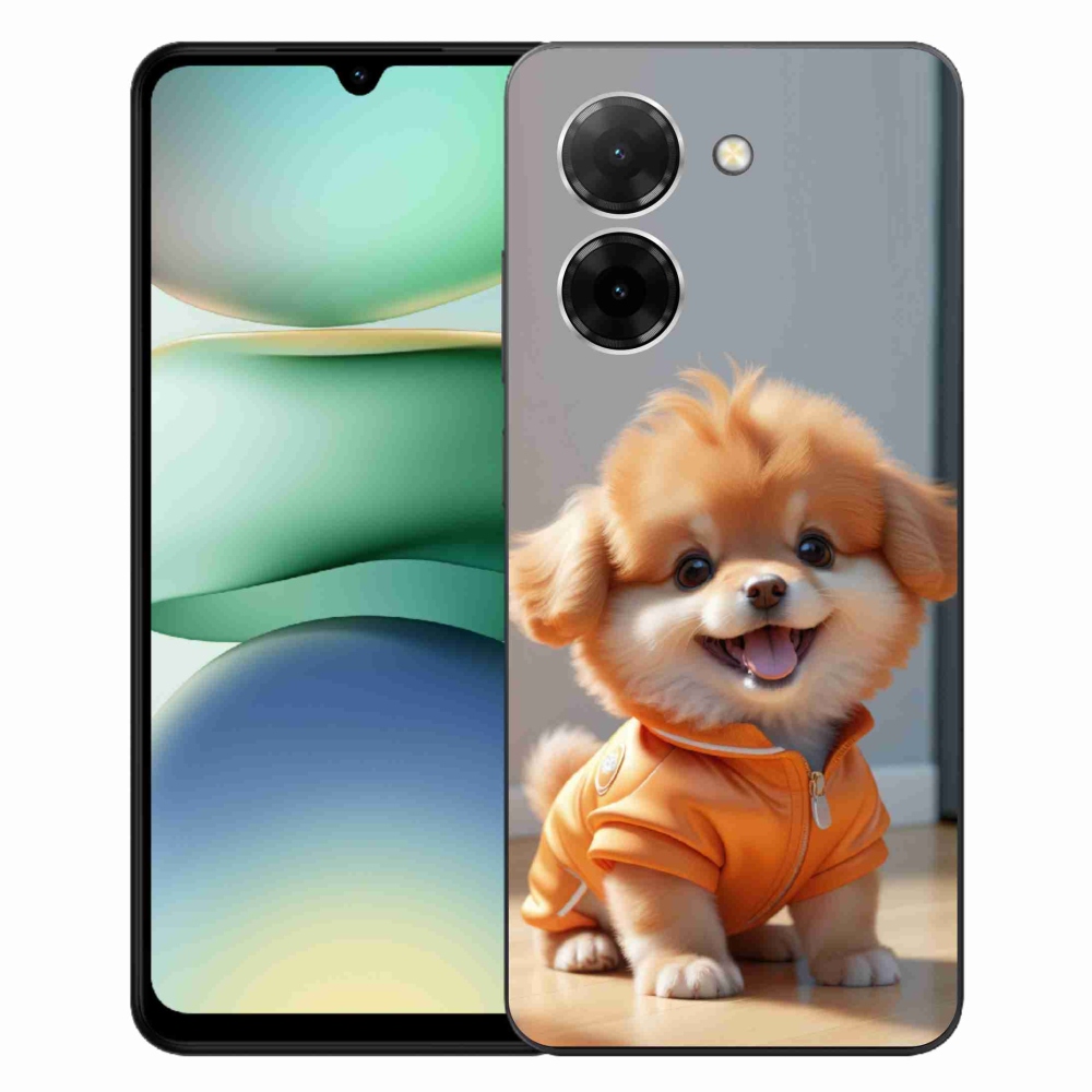 Gél borítás mmCase a Xiaomi Redmi A5 171mm számára - aranyos pomerániai pulóverben