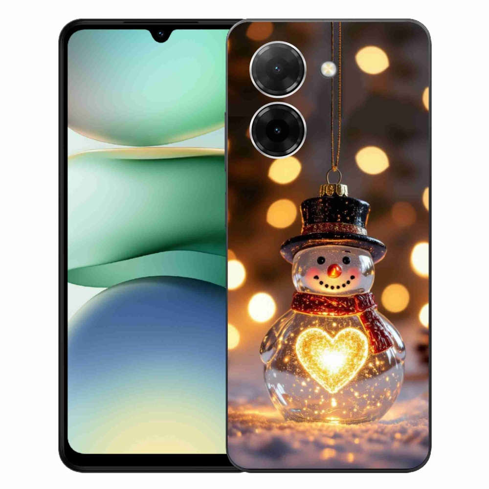 Gél borítás mmCase a Xiaomi Redmi A5 171mm - karácsonyi hóemberhez