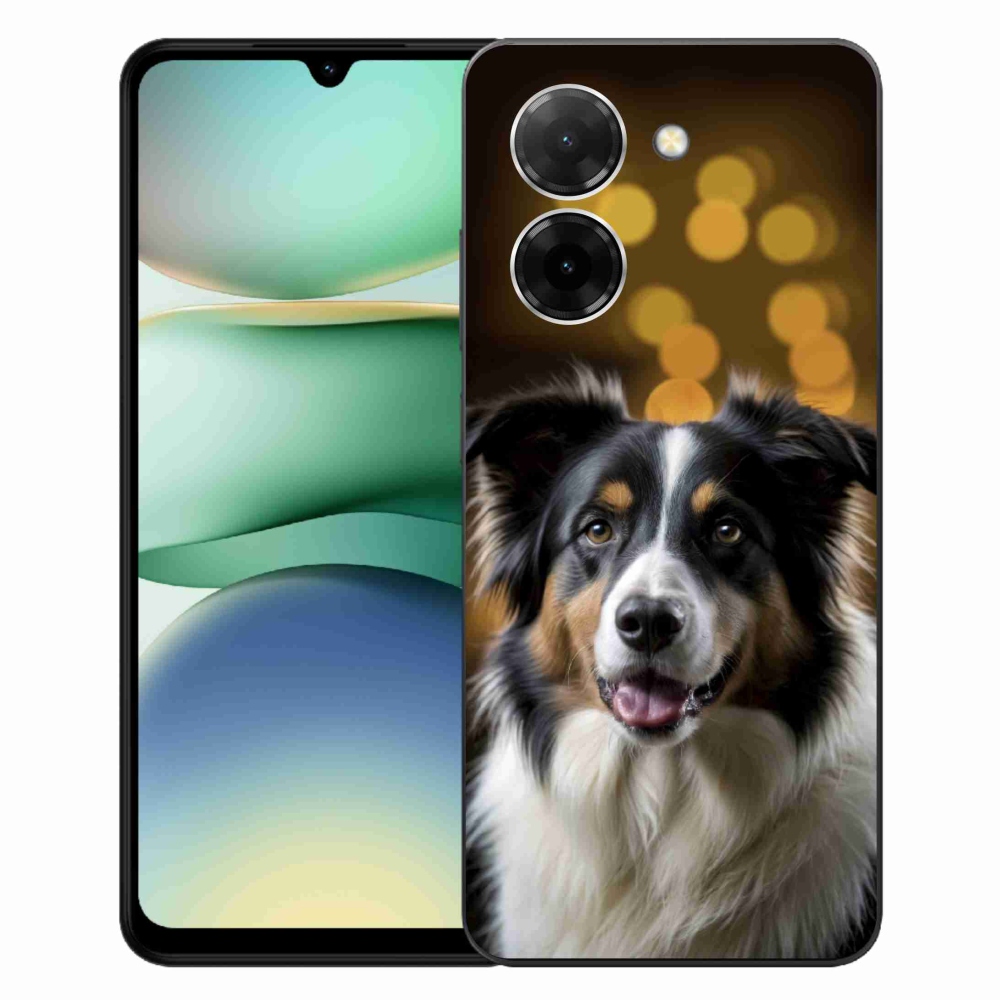 Gél borítás mmCase for Xiaomi Redmi A5 171mm - mosolygó ausztrál juhászkutya