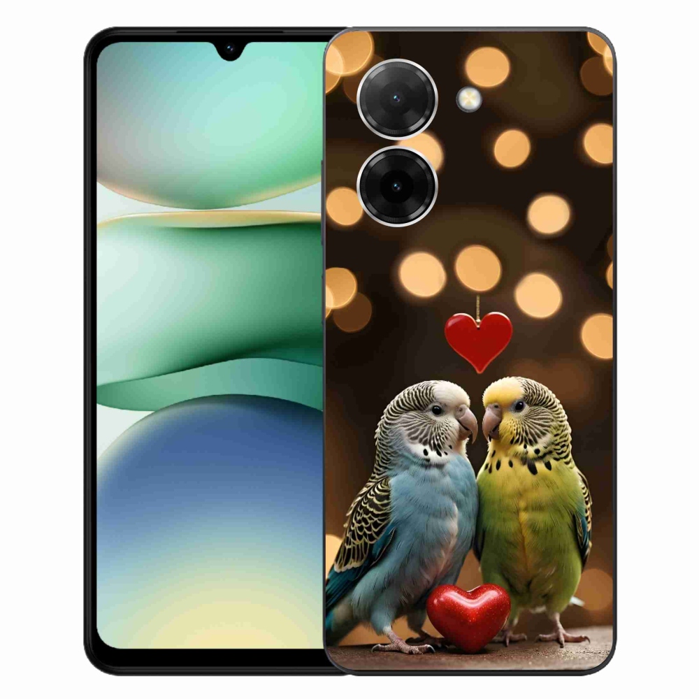 Gél borítás mmCase a Xiaomi Redmi A5 171mm számára - szerelmes papagájok