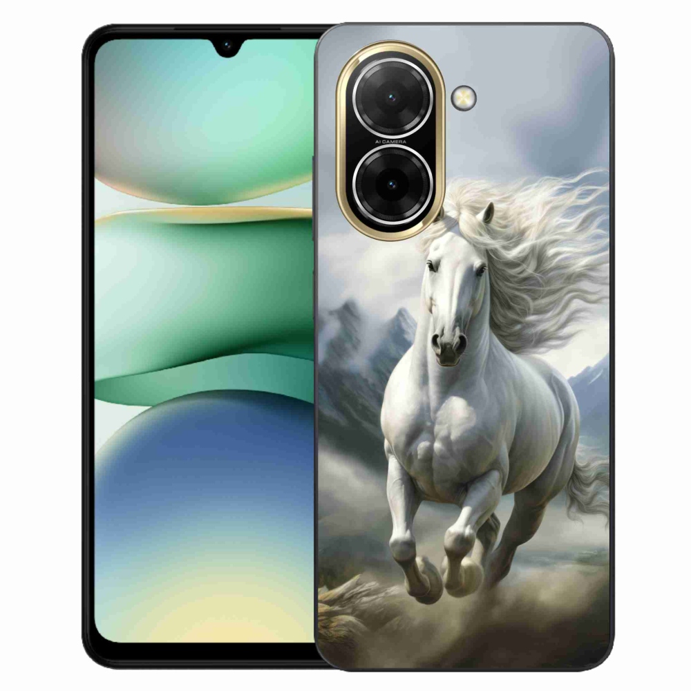 Gél borítás mmCase a Xiaomi Redmi A5 173,45 - futó fehér ló 3