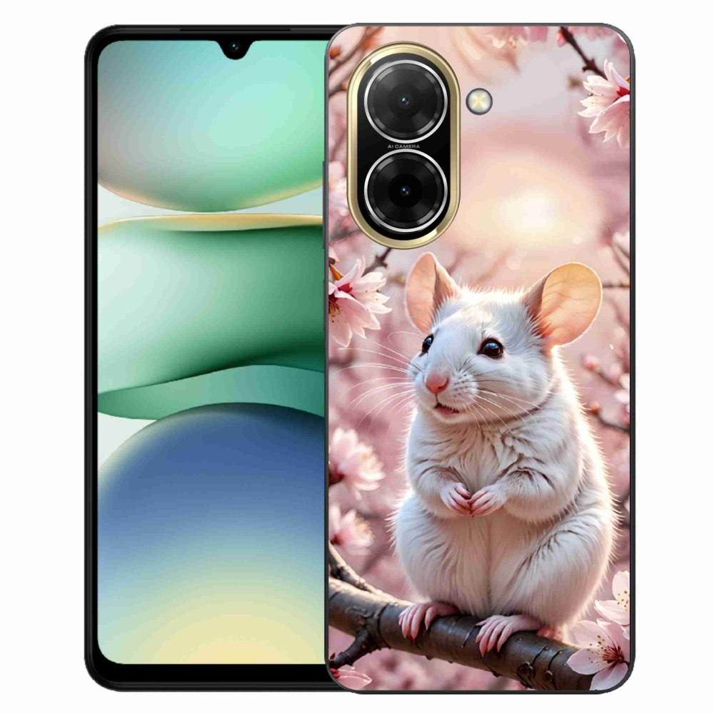 Gél borítás mmCase a Xiaomi Redmi A5 173,45 - fehér egér az ágon