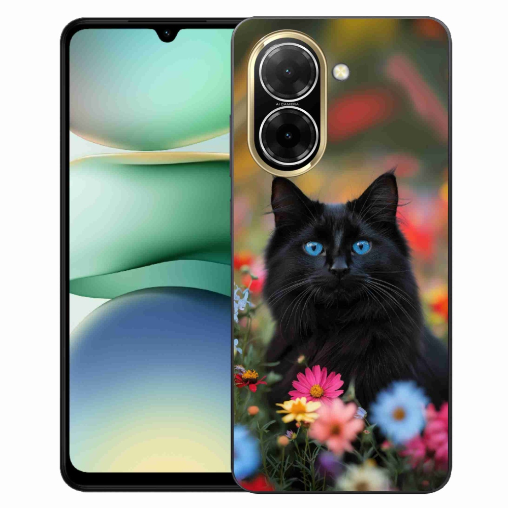 Gél borítás mmCase a Xiaomi Redmi A5 173,45 - fekete cica 4