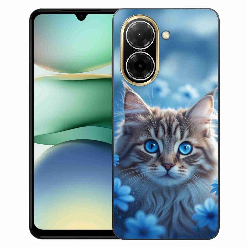 Gél borítás mmCase a Xiaomi Redmi A5 173,45 - kék virágos cica
