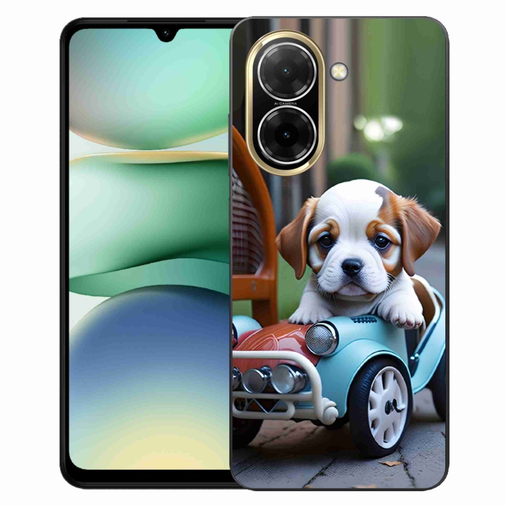 Gél borítás mmCase a Xiaomi Redmi A5 173,45 - kiskutya retro autóban
